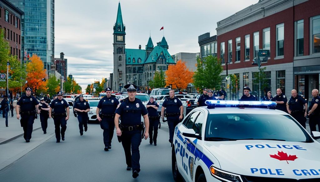 Canadian police forces