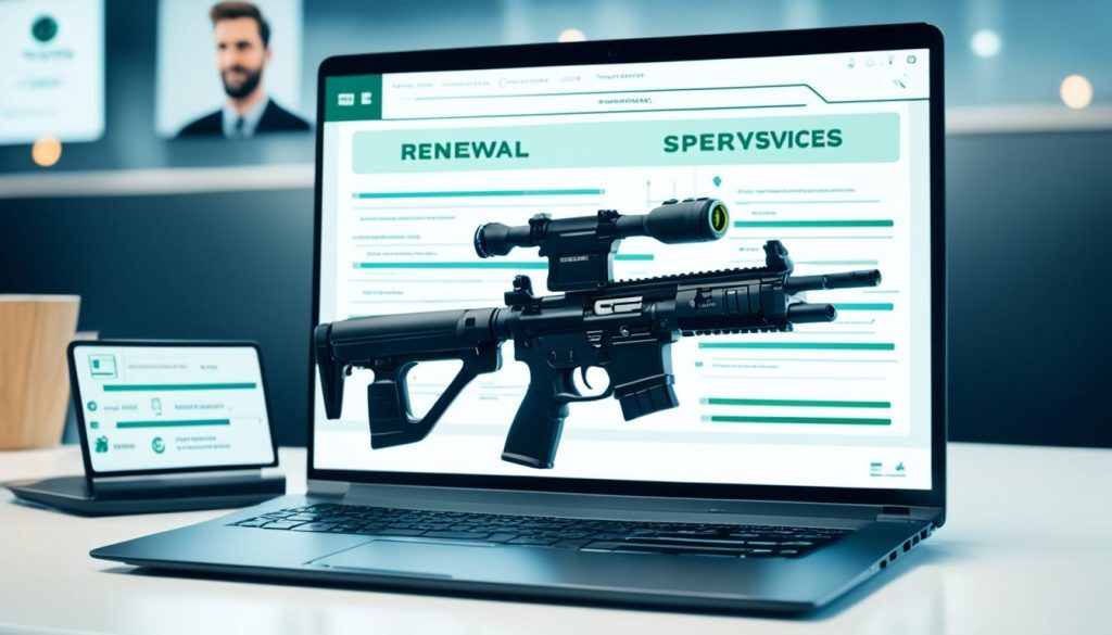 firearm license renewal online services