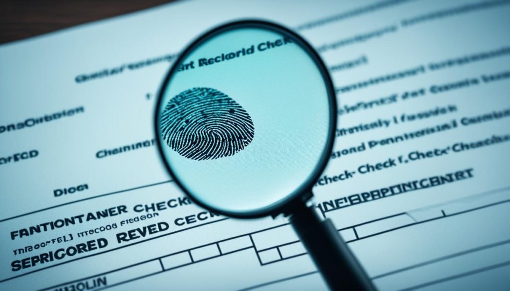 instant criminal record check